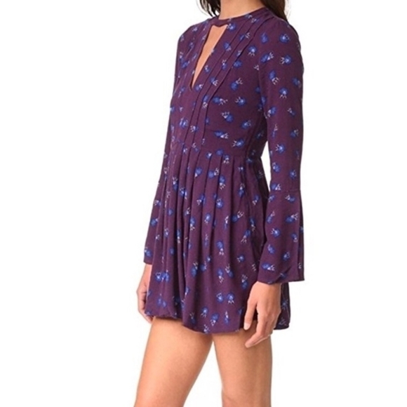 🎉💕HP💕🎉 Free People Purple Mini Dress - Picture 2 of 14